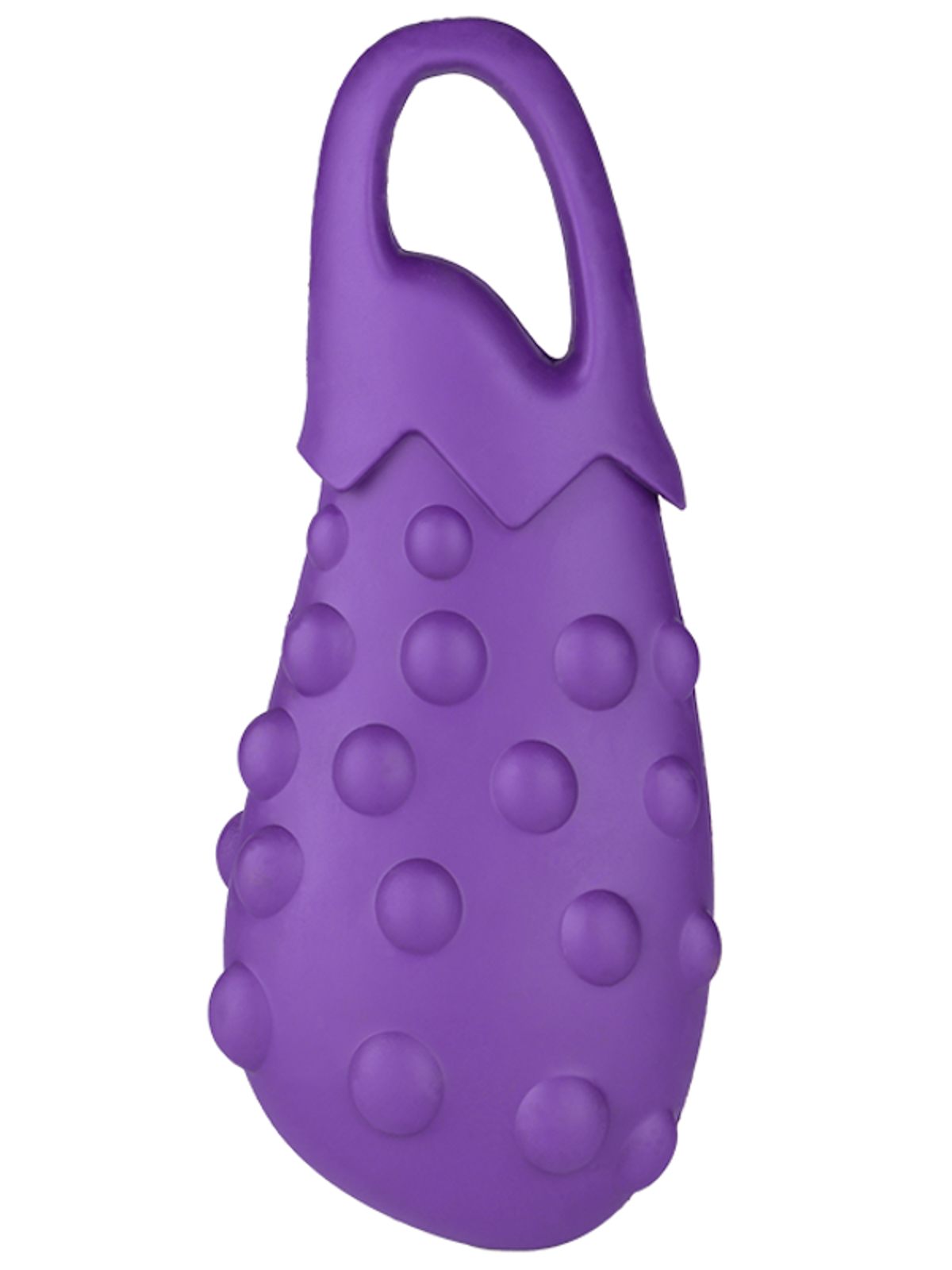 Игрушка Mr.Kranch для собак Баклажан 17 см фиолетовая с ароматом сливок