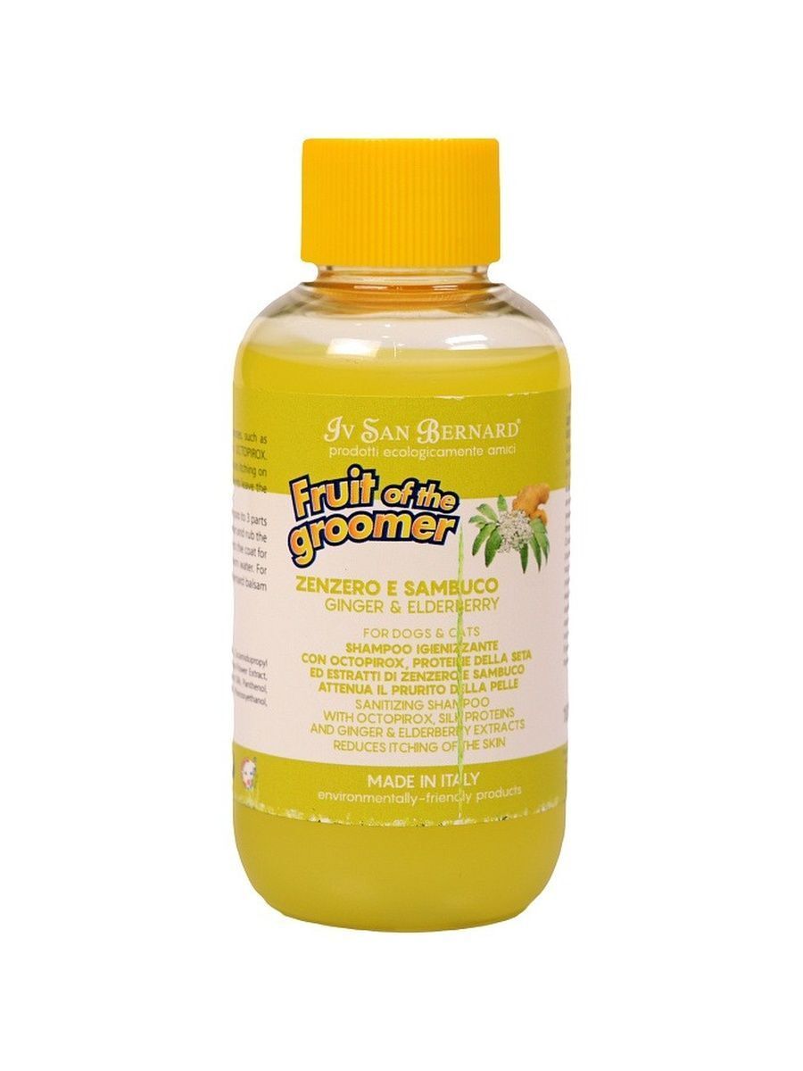Iv San Bernard ISB  Ginger&Elderbery Шампунь против раздражений 100 мл 8022767041579