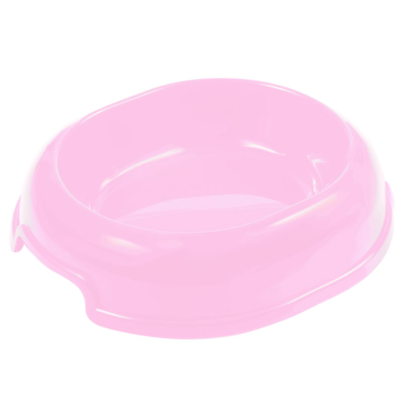 Gamma Миска пластиковая "Мармелад", розовая, 0,2л