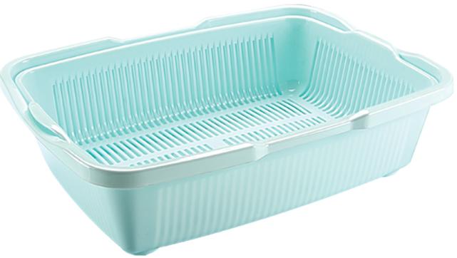 Туалет для кошек ДОГУШ большой с сеткой