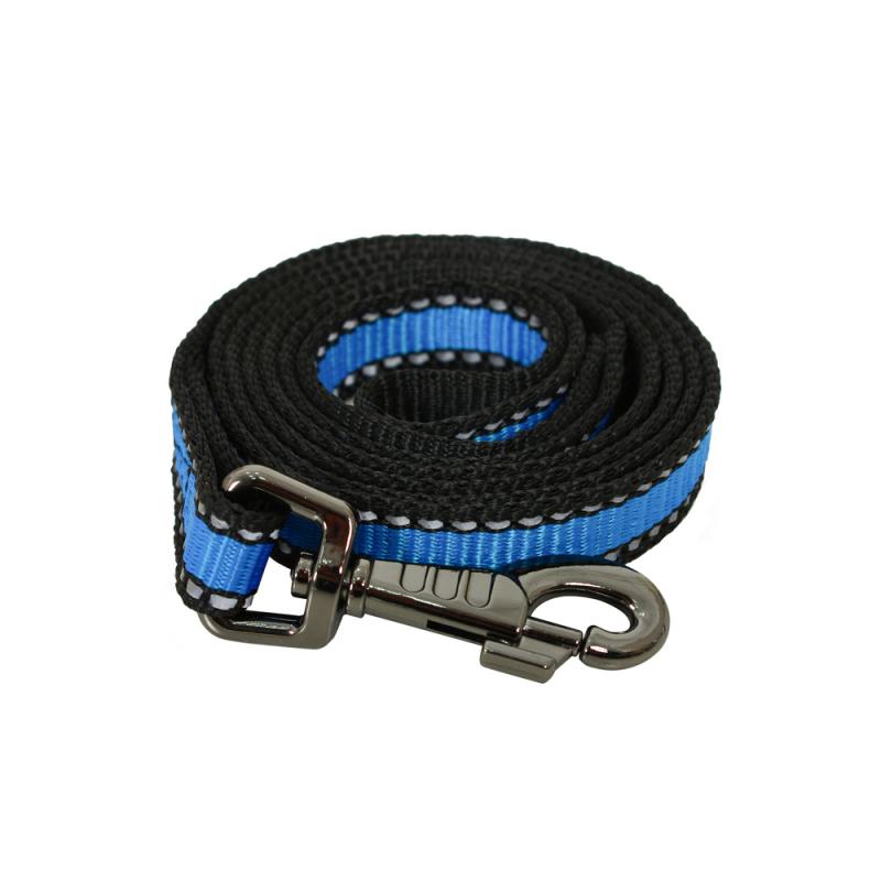 Поводок LOOK нейлон св/от 15" 1,5м ПНЛ-1515 ГОЛУБОЙ Rich Breed (PerseiLine)