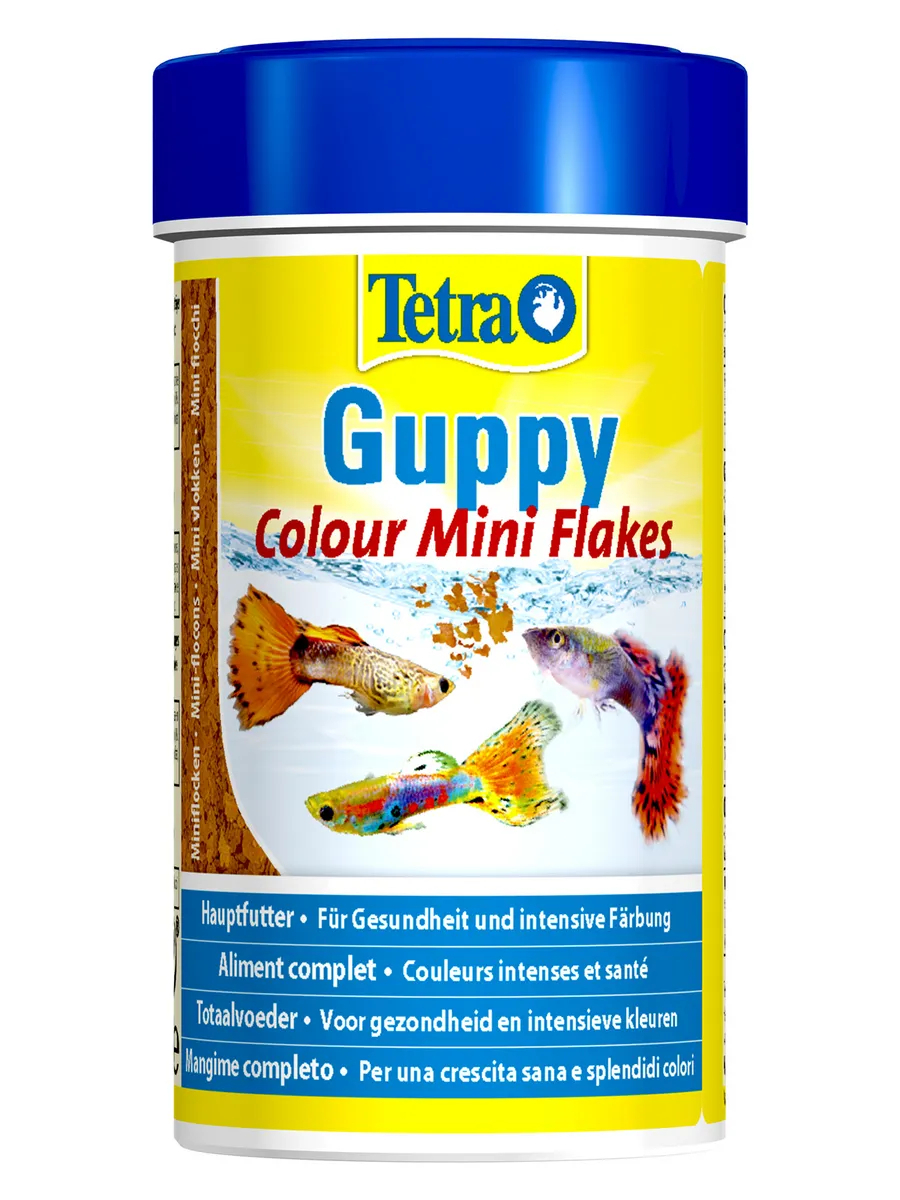 TetraGuppy Colour корм для гуппи для улучшения окраса 100 мл