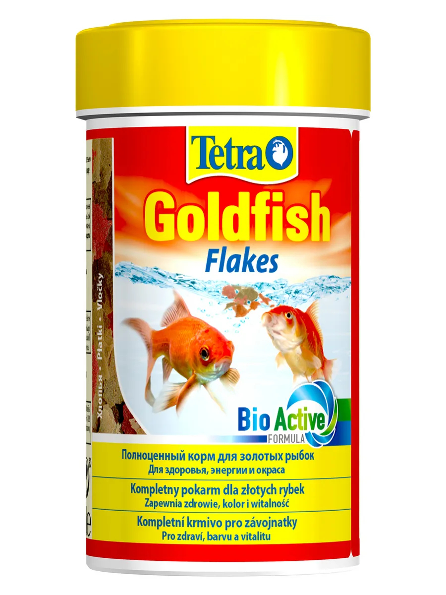 TetraGoldfish корм в хлопьях для всех видов золотых рыбок 100 мл
