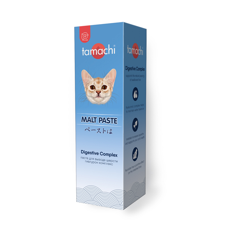 Tamachi Паста для вывода шерсти для кошек, 100 мл 4607092079905