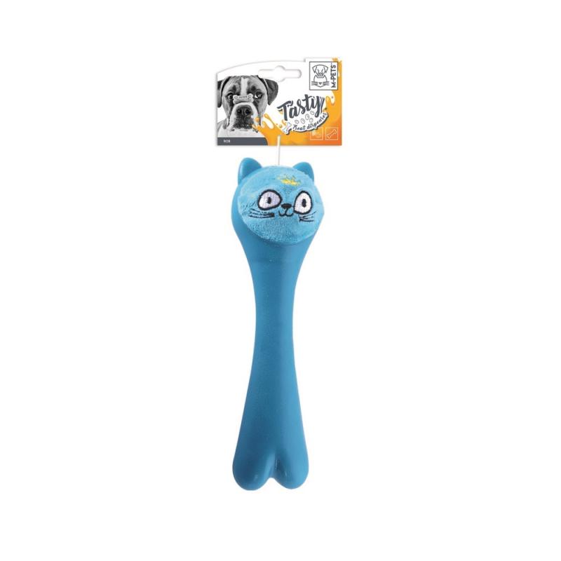 Игрушка для собак "MPets Роб" с дозатором для угощений, голубая