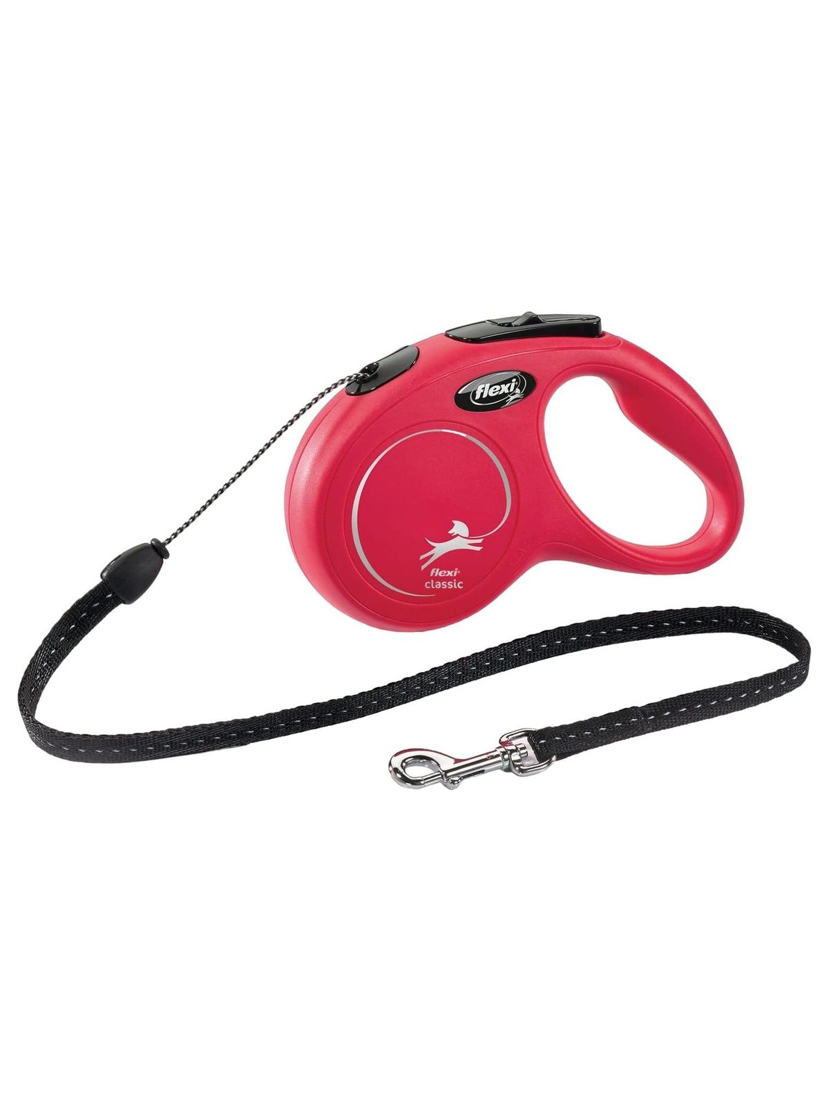 Flexi flexi рулетка New Classic S (до 12 кг) 5 м трос красная 4000498022504