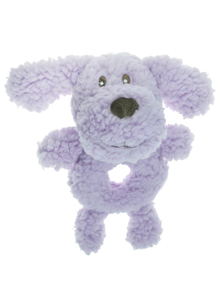 Aromadog Игрушка AROMADOG Calm для собак Собачка-кольцо 24 см с пищалкой, сиреневый