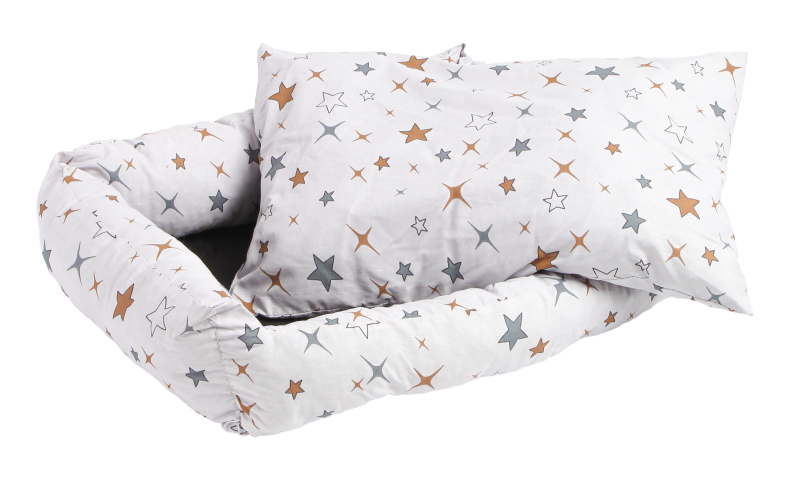 Моськи-Авоськи Лежанка СКАЗКА поплин L 68х52х16 ЗВЕЗДЫ