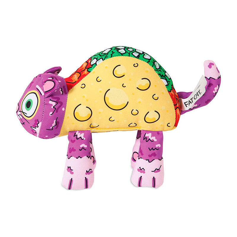 Игрушка для собак FAT CAT FOODIES - TACO GATO "КотоБурито"