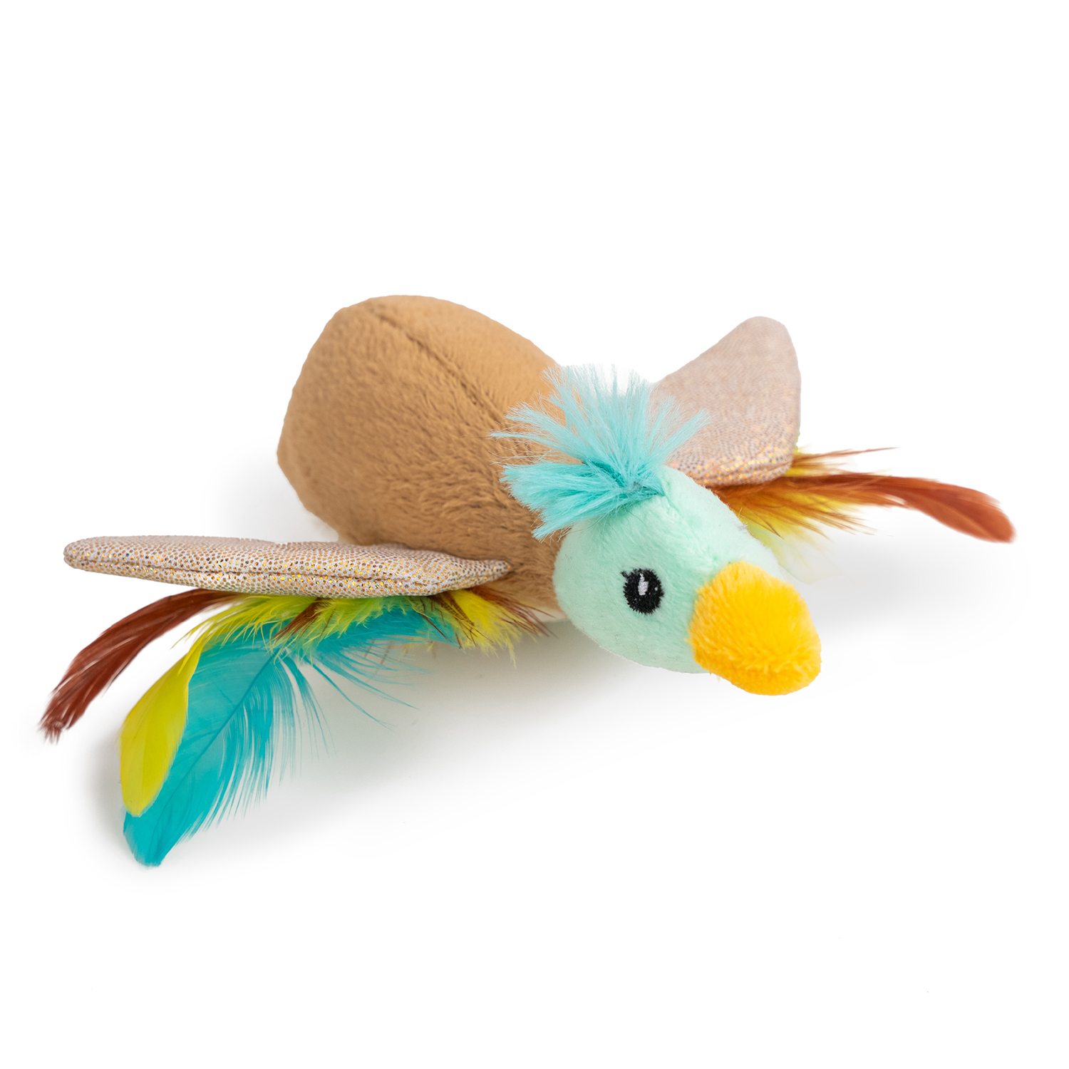 Игрушка Catstages для кошек "Утёнок" с кошачьей мятой, 13 см (34005)