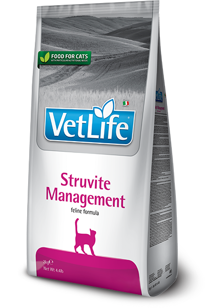 FARMINA Vet Life Struvite Management Сухой корм для кошек для снижения рецидивов струвитного уролитиаза 400г