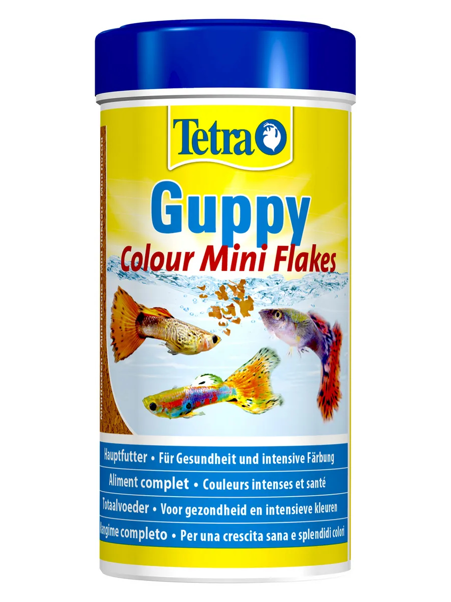 TetraGuppy Colour корм для гуппи для улучшения окраса 250 мл