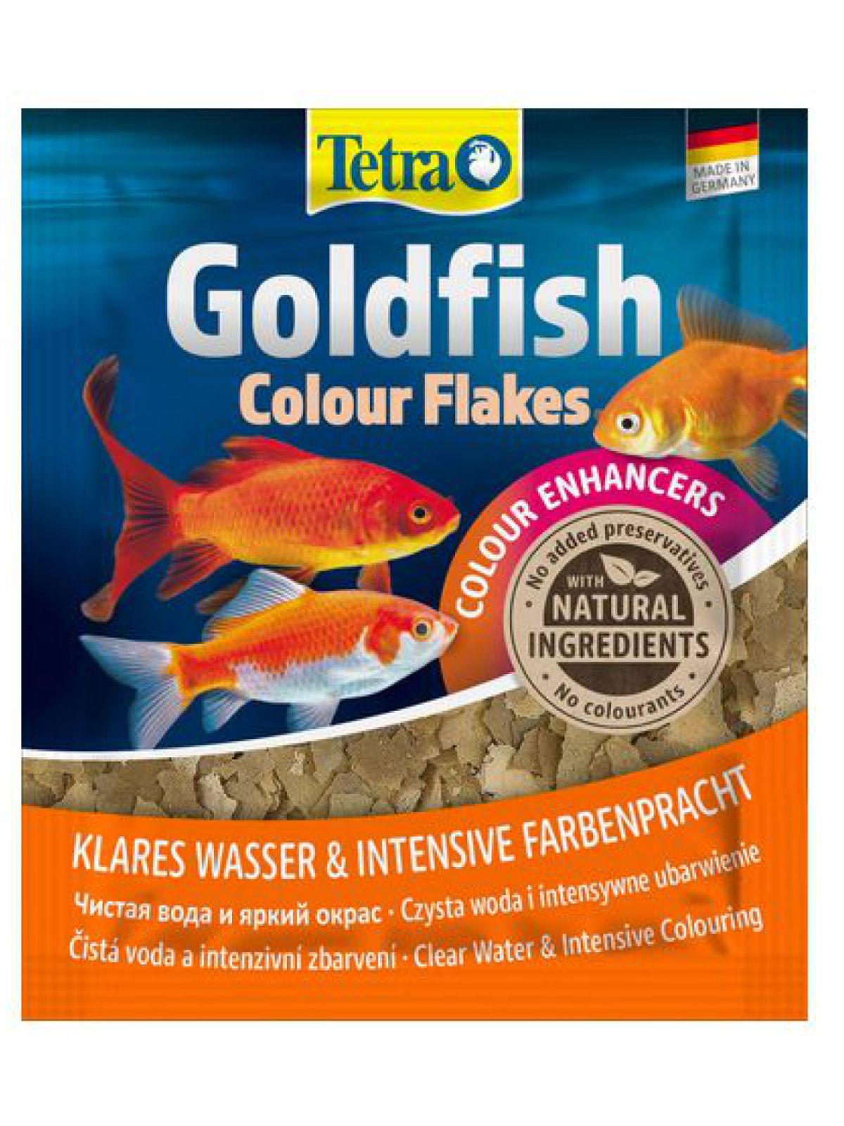 TetraGoldfish Colour корм в хлопьях для улучшения окраса золотых рыб 12 г (sachet)