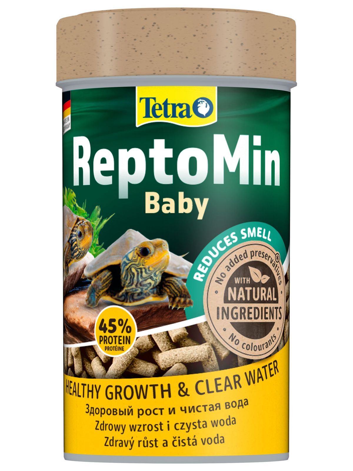 Tetra ReptoMin Baby корм для молоди водных черепах 100 мл