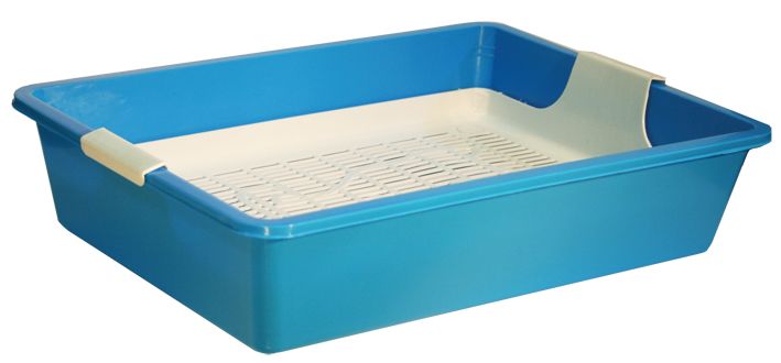 Туалет для кошек  Кис  глубокий с сеткой