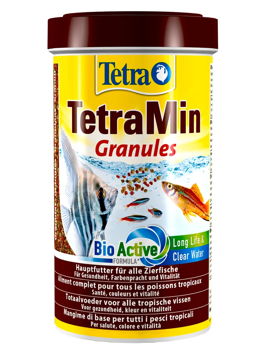 TetraMin Granules корм для всех видов рыб в гранулах 500 мл