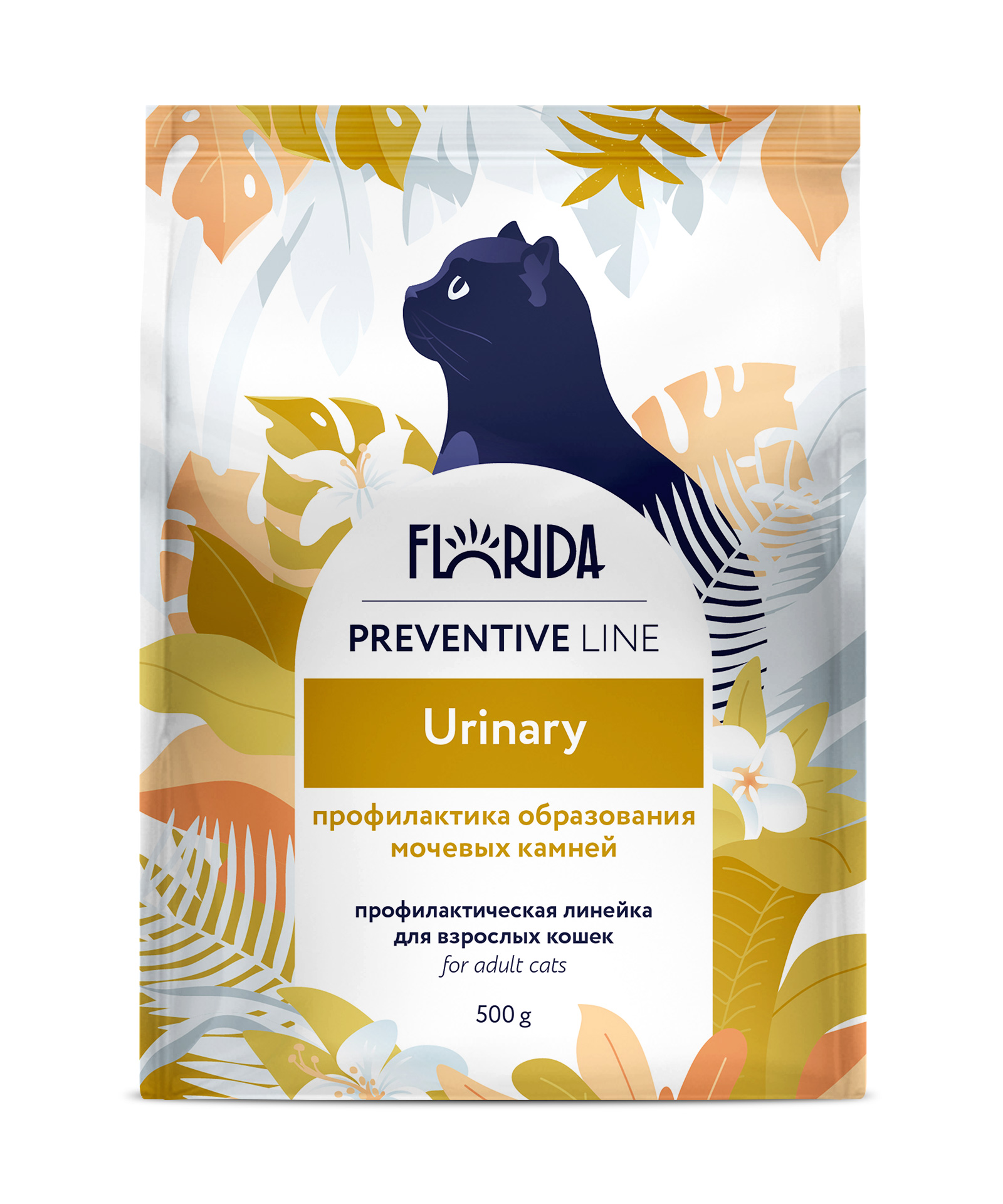 FLORIDA. Urinary Сухой корм для кошек с курицей 500 грамм 4640201670686
