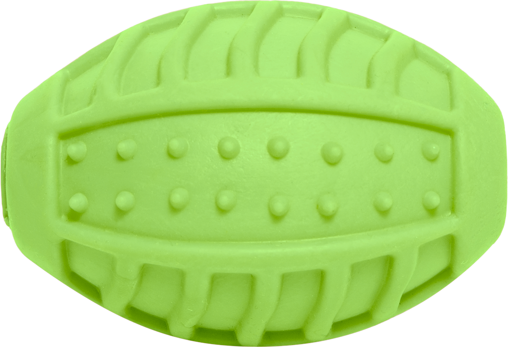 Триол 12191133 Aroma Игрушка д/собак "Мяч для регби", TPR 8см (Виноград)