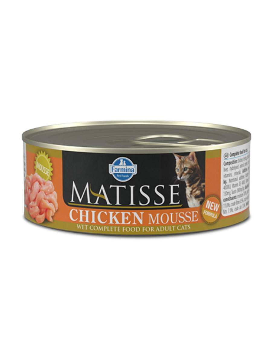 FARMINA Мусс для кошек Matisse, с курицей, 85 гр