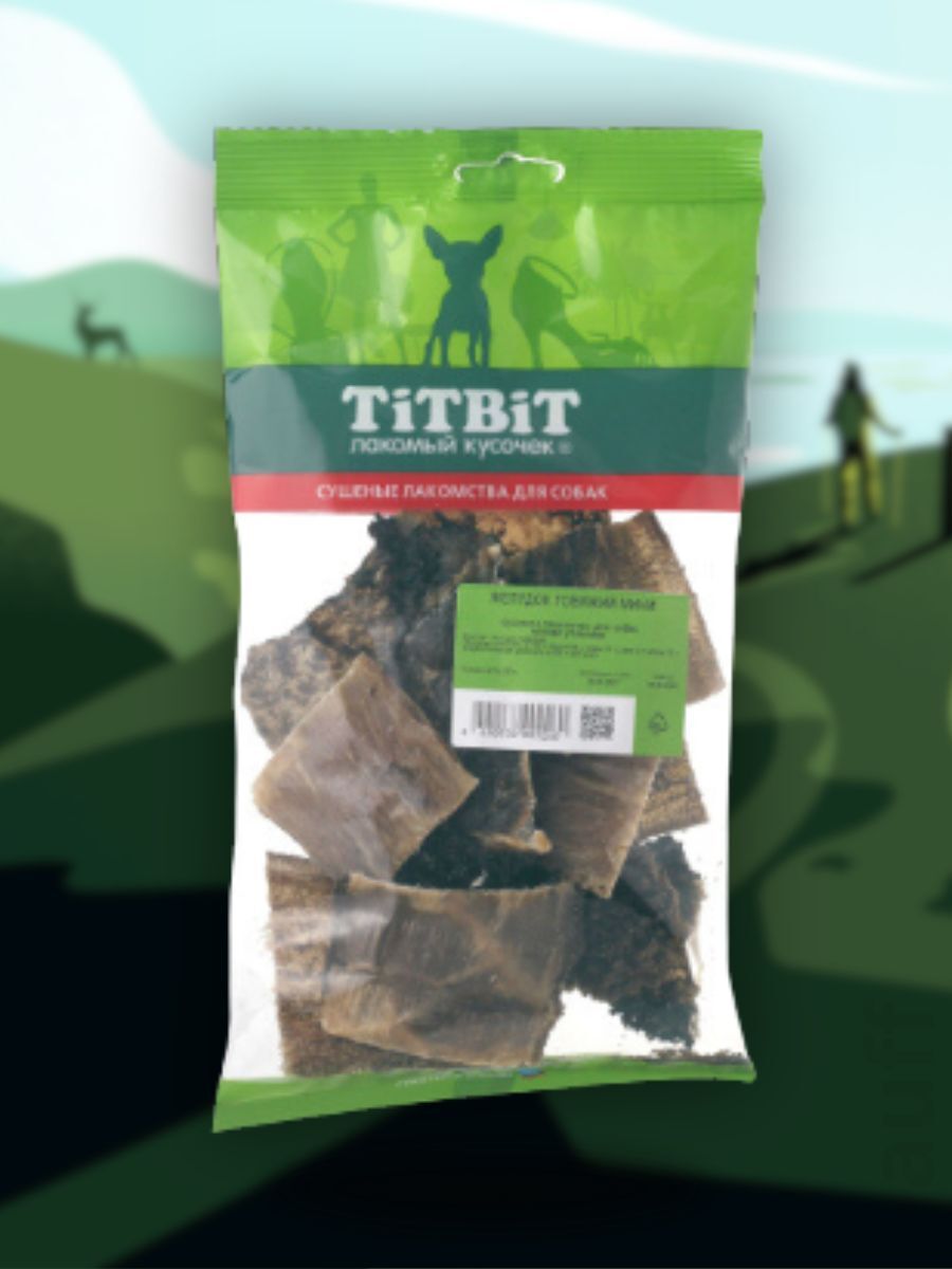 TiTBiT Лакомство Желудок говяжий мини 50 гр 4690538009260