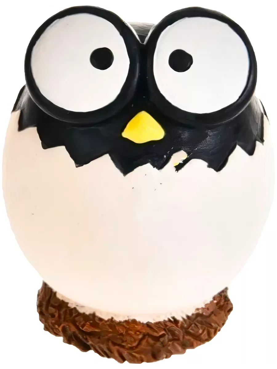 Игрушка для собак "Homepet Bubble" цыпленок в яйце с пищалкой латекс 10х7,5х7,5 см