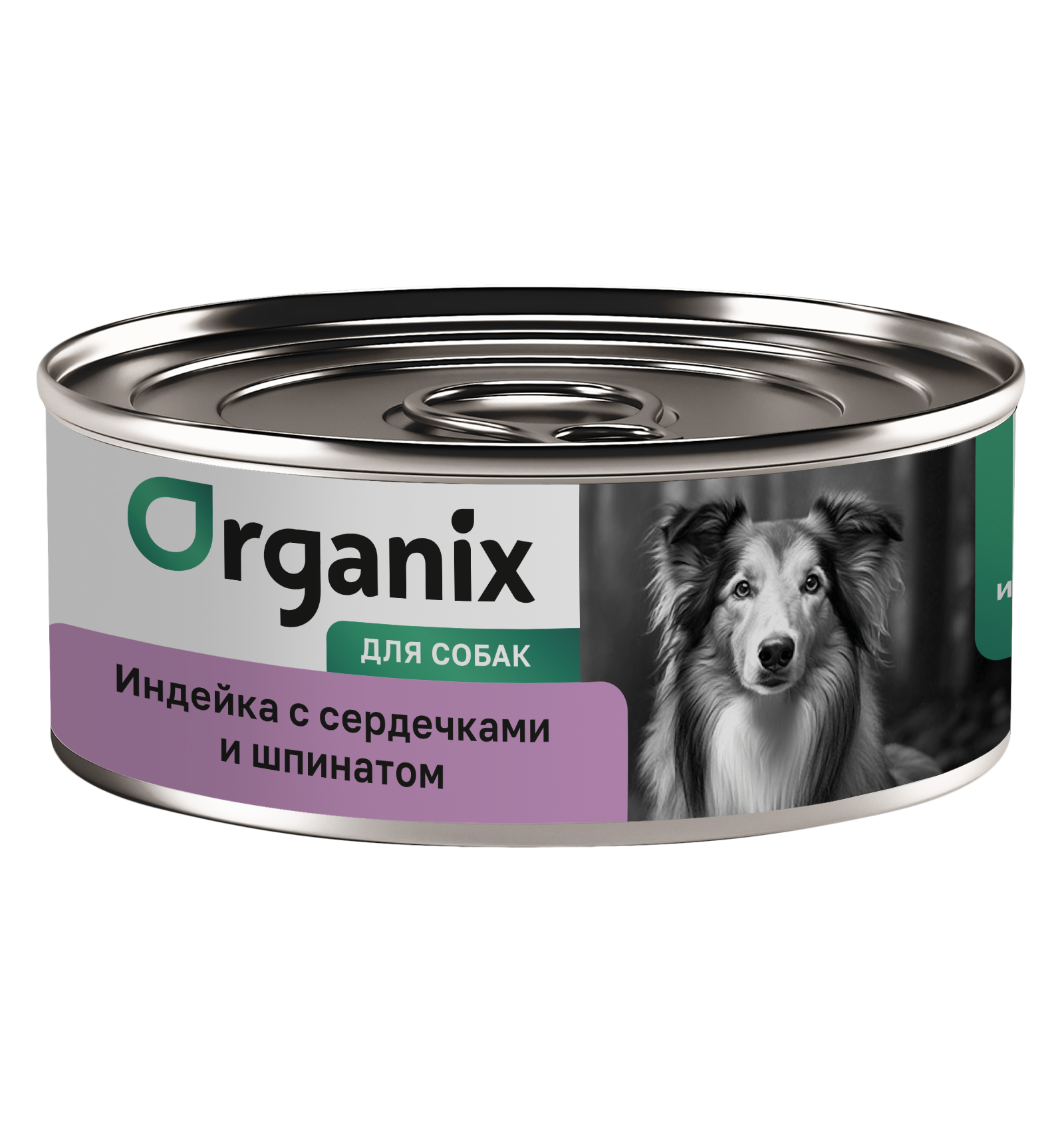 Organix Консервы для собак индейка с сердечками 1шт-100гр 4640201674318 4606815263515