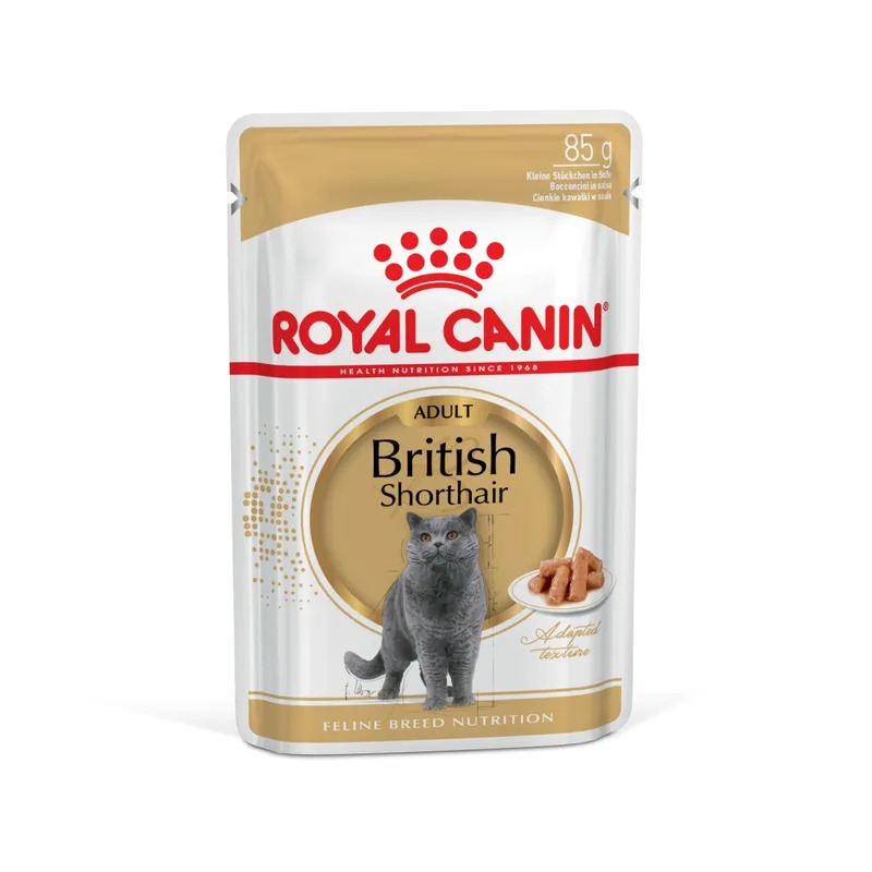 ROYAL CANIN Влажный Корм для британских кошек 1шт-85гр 4627180240284