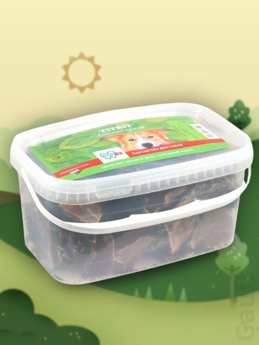 TiTBiT Лакомство Желудок говяжий мини 450 гр 4690538009697