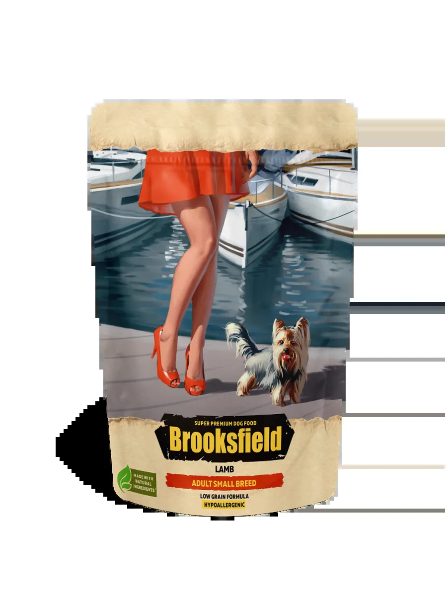 BROOKSFIELD Сухой корм для собак мелких пород с ягненком и рисом - 700 г