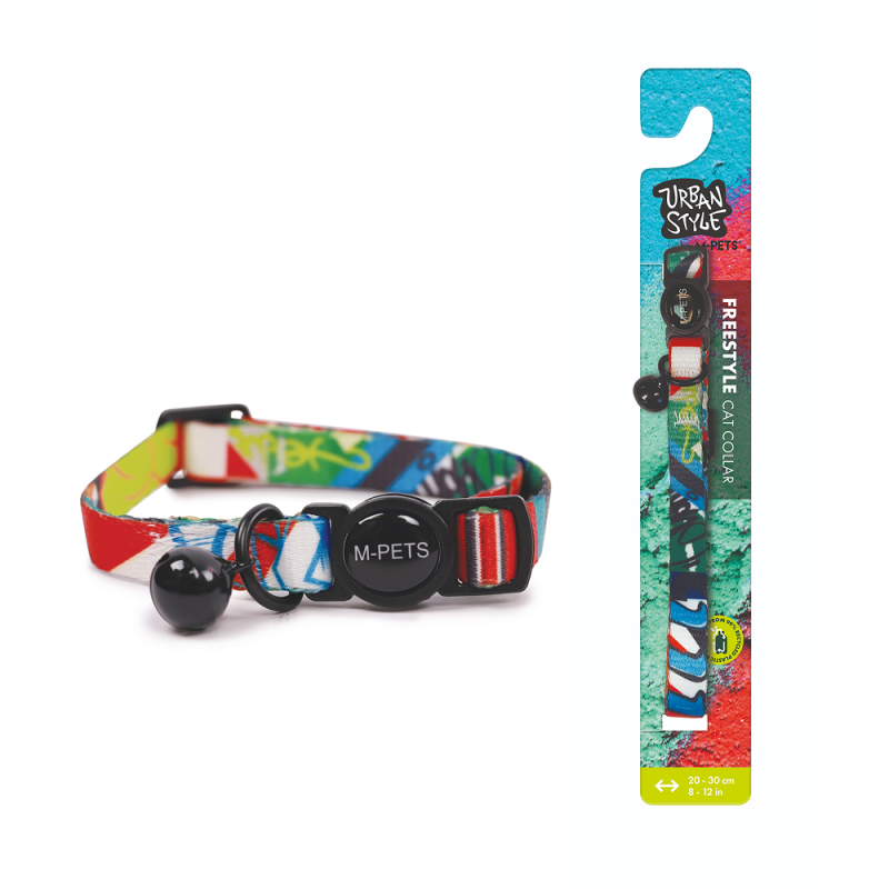 MPets URBAN STYLE Ошейник для кошек  20-30 см  20801599