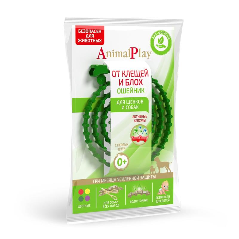 Animal play Ошейник репеллентный Animal Play для собак, 75 см