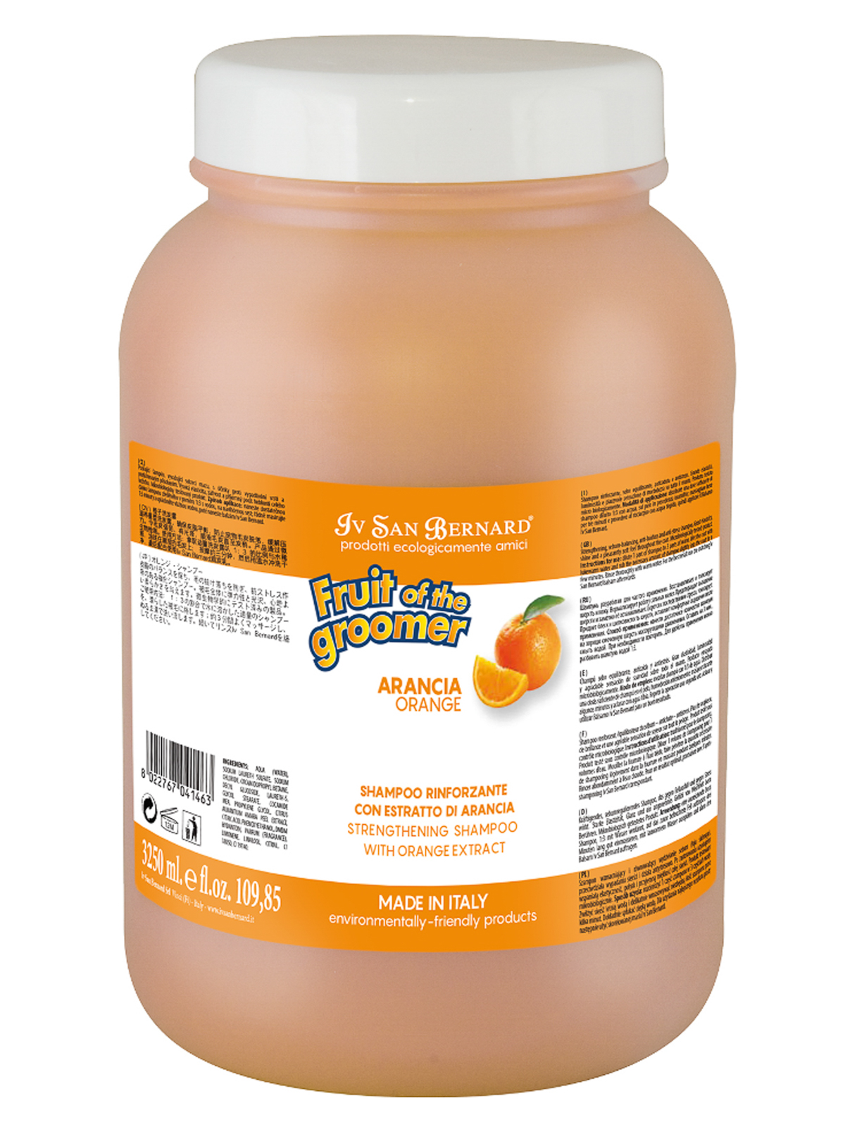 ISB  Fruit Шампунь для слабой выпадающей шерсти 3,25 л 8022767041463