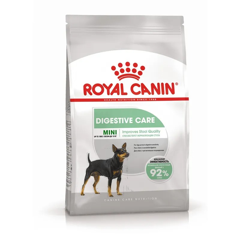 ROYAL CANIN Digestive для мелких собак с чувствительным пищеварением 3кг 4627150231656