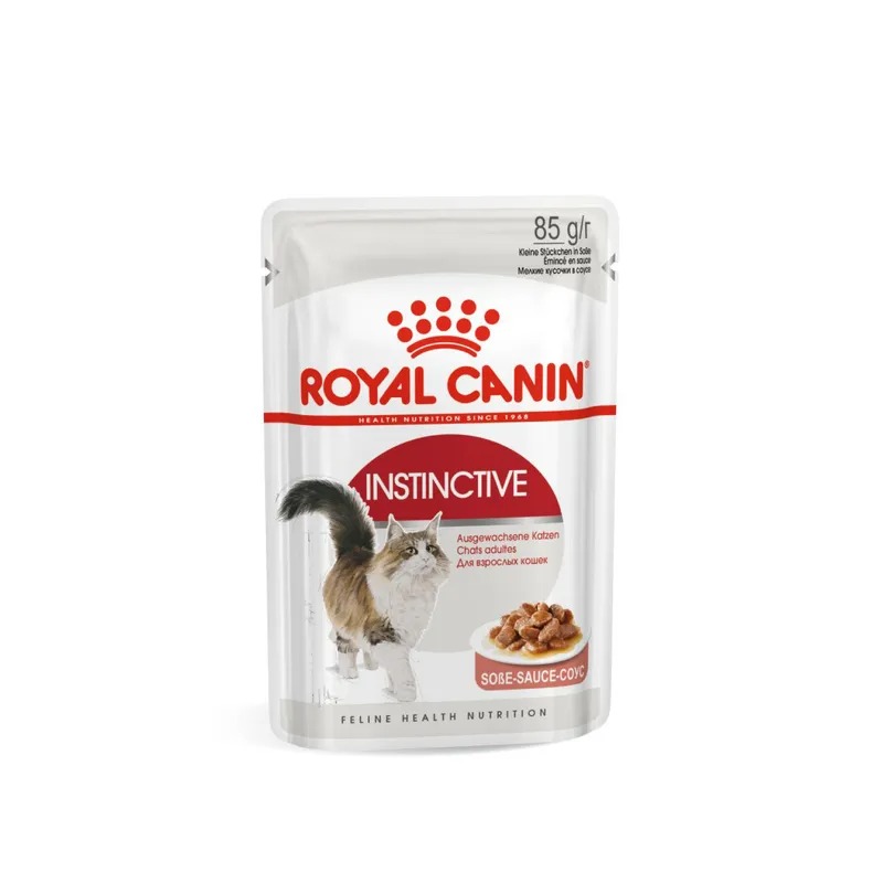 ROYAL CANIN ROYAL CANIN Instinctive Корм соус для кошек 28шт-85гр 4627180248457