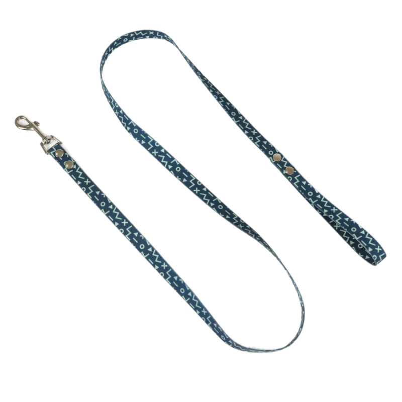 Моськи-Авоськи Поводок из биотана, ширина 20 мм, длина 2 м, матовый, синий