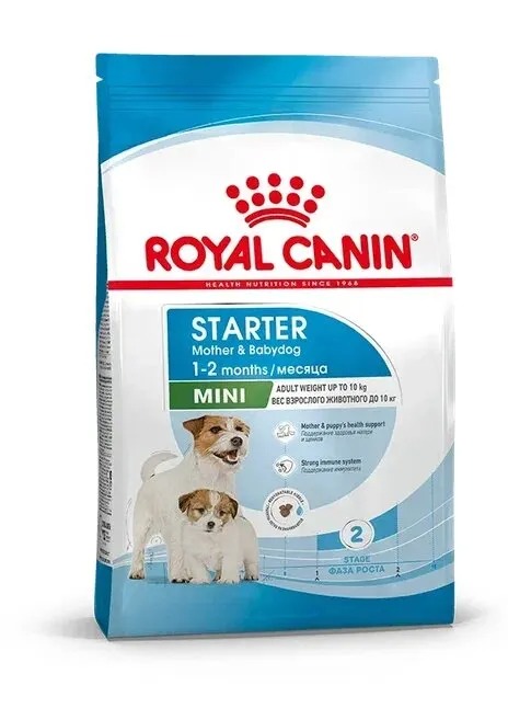 ROYAL CANIN Mini Starter Корм для щенков мелких пород до 2 месяцев 1 кг 4627109384440