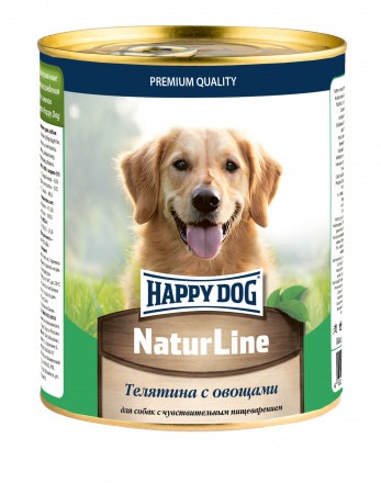 Happy Dog Телятина с овощами - 0,97 кг
