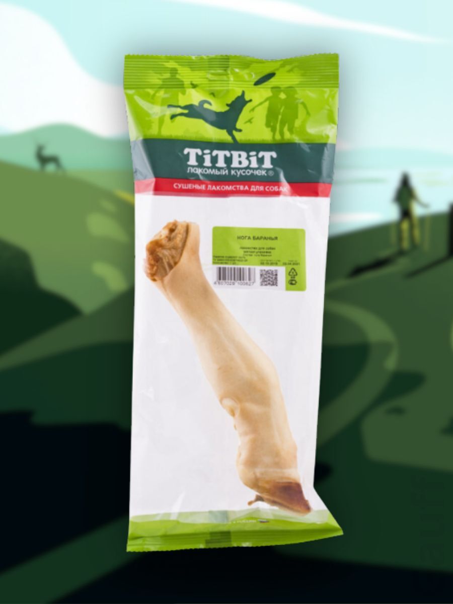 TiTBiT Лакомство Нога баранья 85 гр 4607029100627