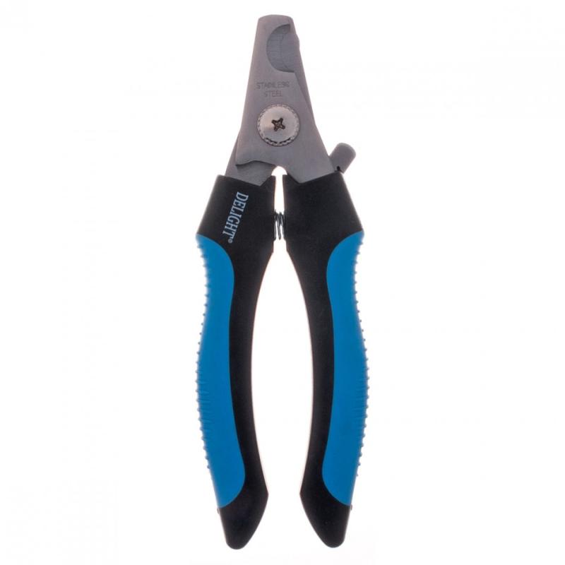 Когтерез-секатор DeLIGHT большой со стопором  40112L /12/