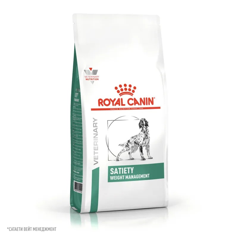 Royal Canin Satiety Weight Management Сухой корм для собак , при ожирении 1,5 кг