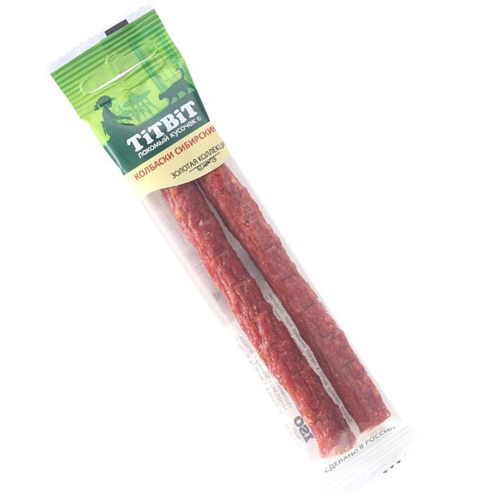 TiTBiT Лакомство Колбаски для кошек Сибирские 20 гр 4690538021712