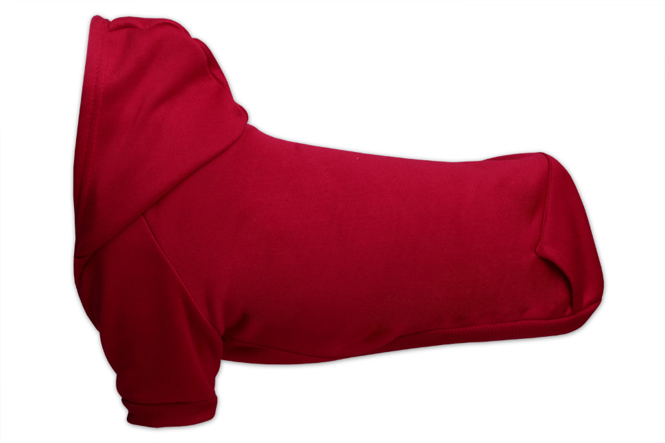 Худи для собак LionPets LPH-55 (Бордовый) (Размер M (спинка 25 см))