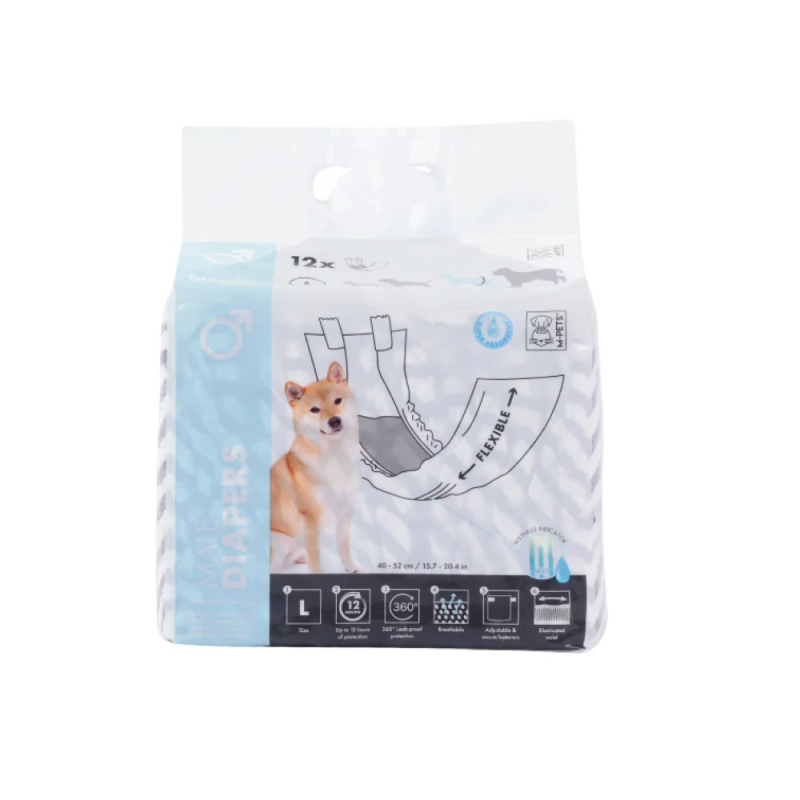 Пояс одноразовый для кобелей Мпетс, размер №3 L 40-52 см, MPets, 10116399