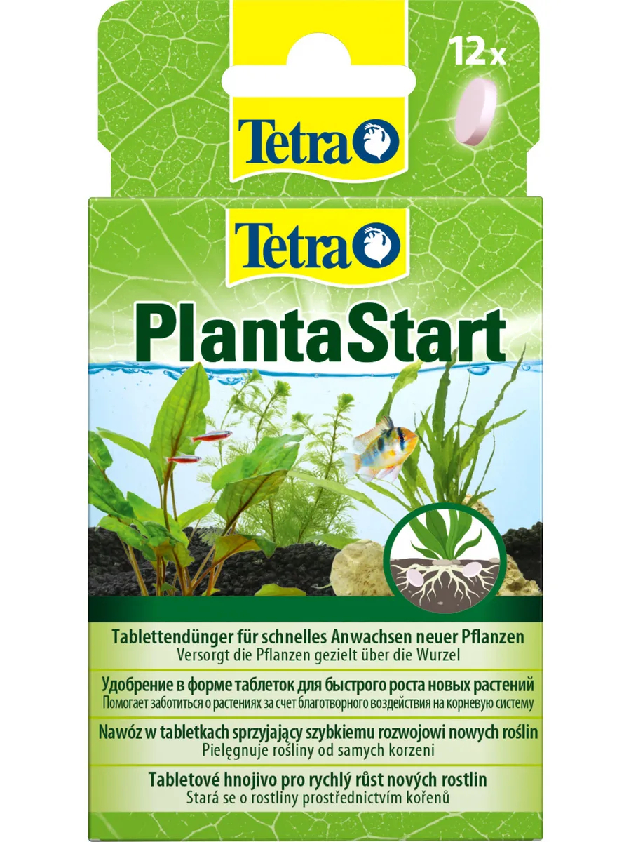 Tetra PlantaStart удобрение для быстрого укоренения растений 12 таб. (замена 146839)
