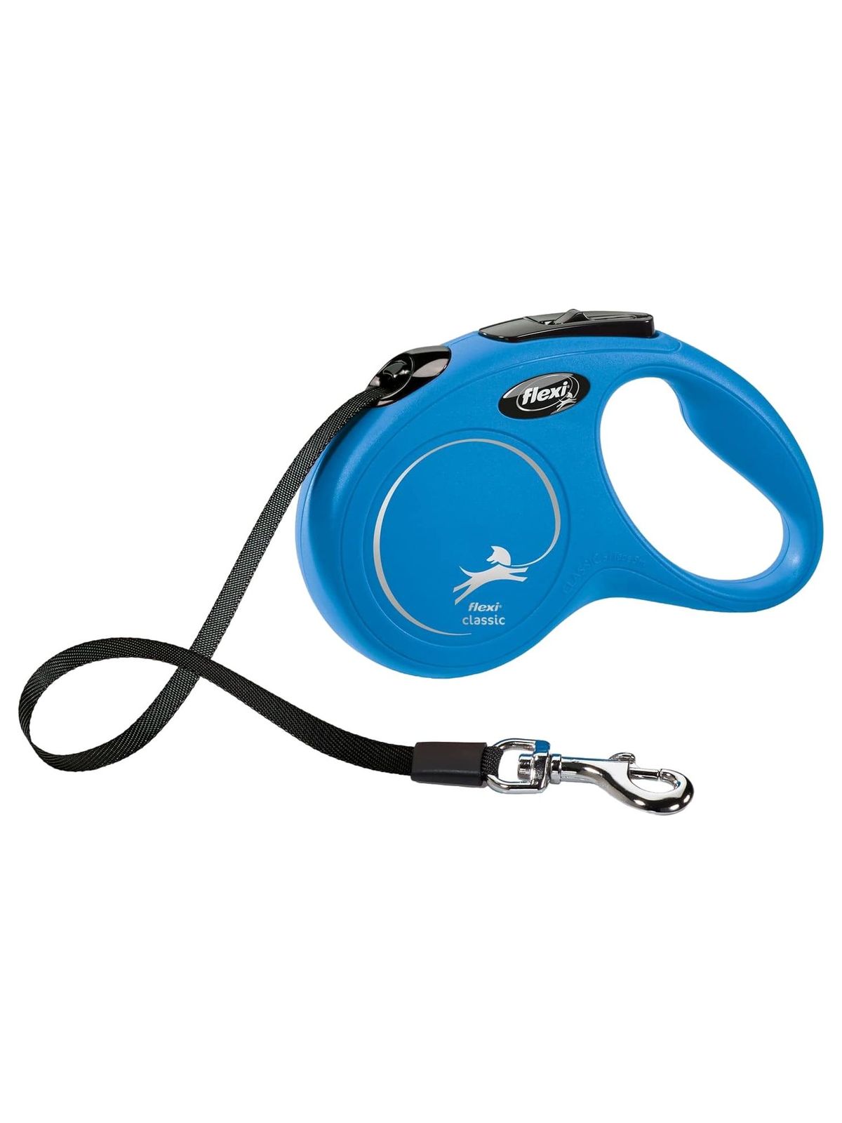 Flexi flexi рулетка New Classic S (до 15 кг) 5 м лента синяя 4000498023211