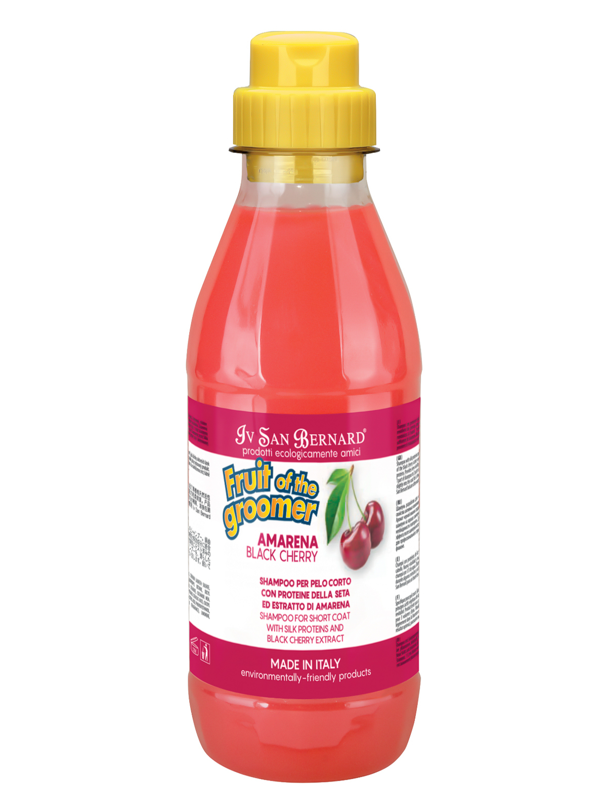 Iv San Bernard ISB  Шампунь для короткой шерсти с протеинами шелка 500 мл 8022767041401