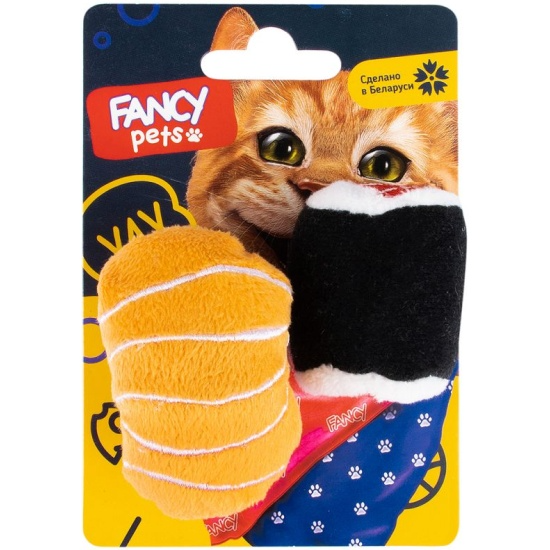 Fancy Pets Игрушка для кошек  Суши 6,5 см
