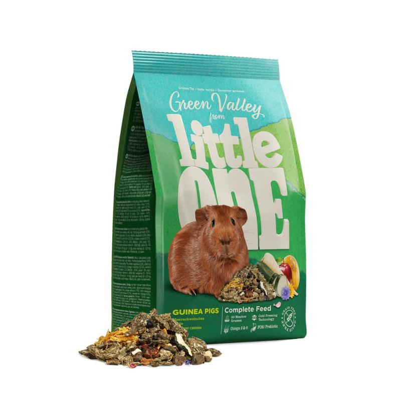 LITTLE ONE Зелёная долина Корм для морских свинок  из разнотравья 750 г