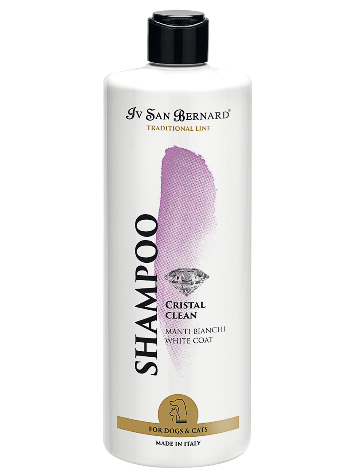 ISB  Cristal Шампунь для устранения желтизны шерсти 500 мл 8022767038845