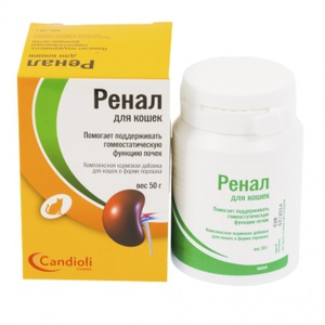 Ренал порошок для кошек, 50 г 8025767502255